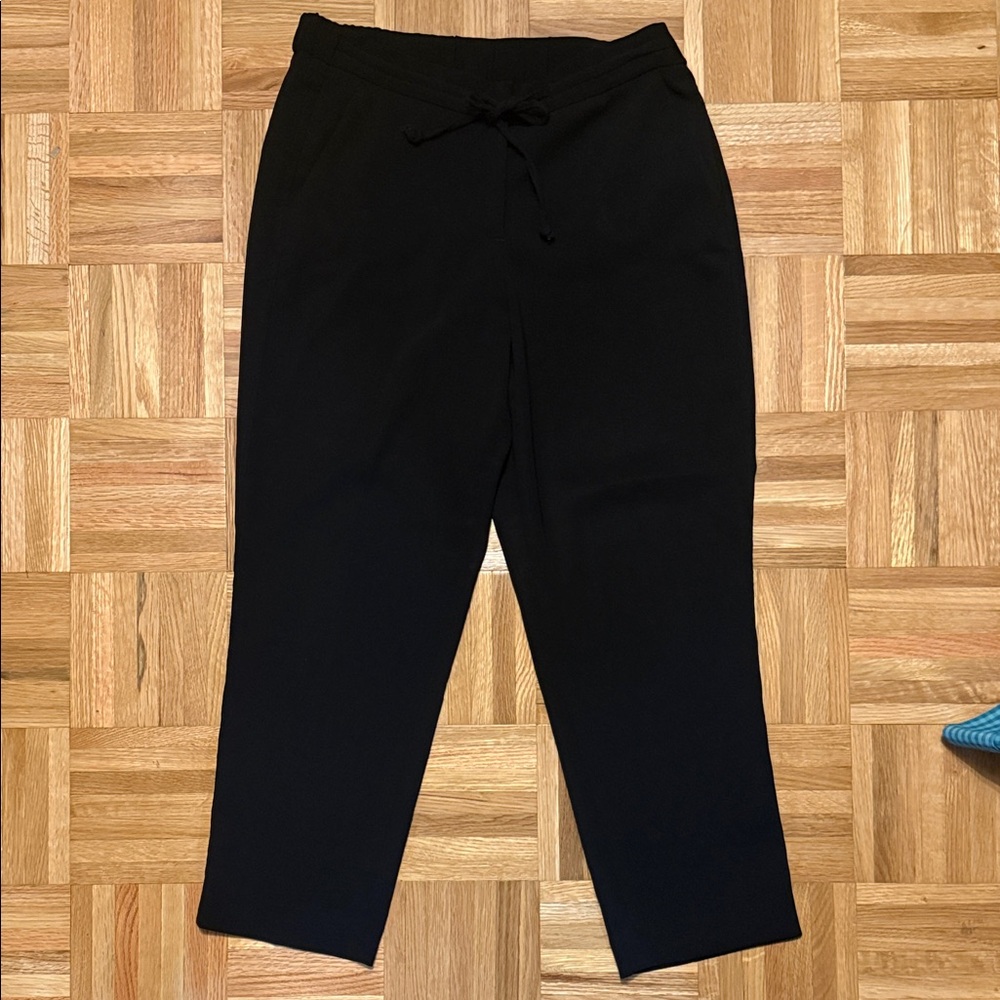 Talbots 10P black pants straight leg